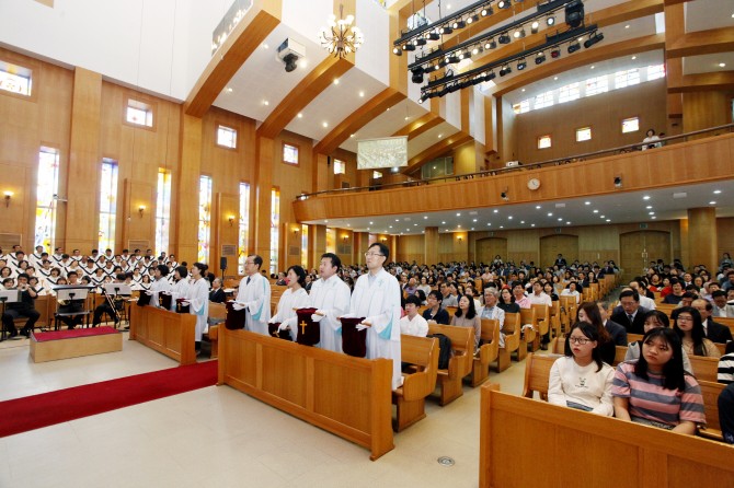 통합예배 첫주